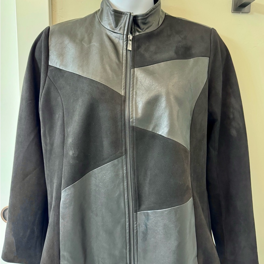 Belle by Kim Gravel mixed media jacket